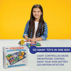 Kit de circuitos electrónicos Snap Circuits 203 de Electronics Discovery