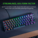 Razer Huntsman Mini Teclado 60% para juegos: interruptores ópticos...