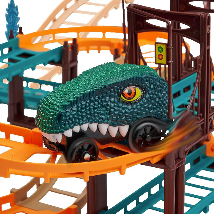 Dinoland Rex Racer - Juego de pista de carreras de