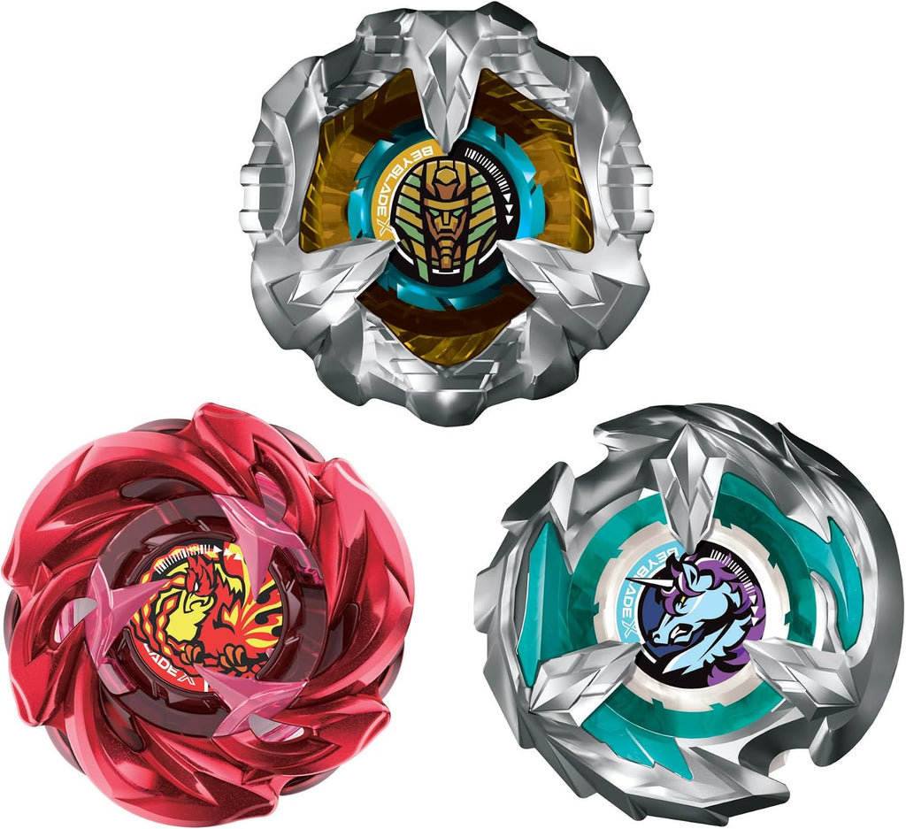 Beyblade X Yggdrasil Team Pack, 3 Takara Tomy Tops, Anime Battling Tops Game Toys, Ages 8+ (Amazon Exclusive)