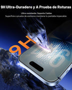 UNBREAKcable Protectores de Pantalla con Privacidad para iPhone 17, Pack de 2
