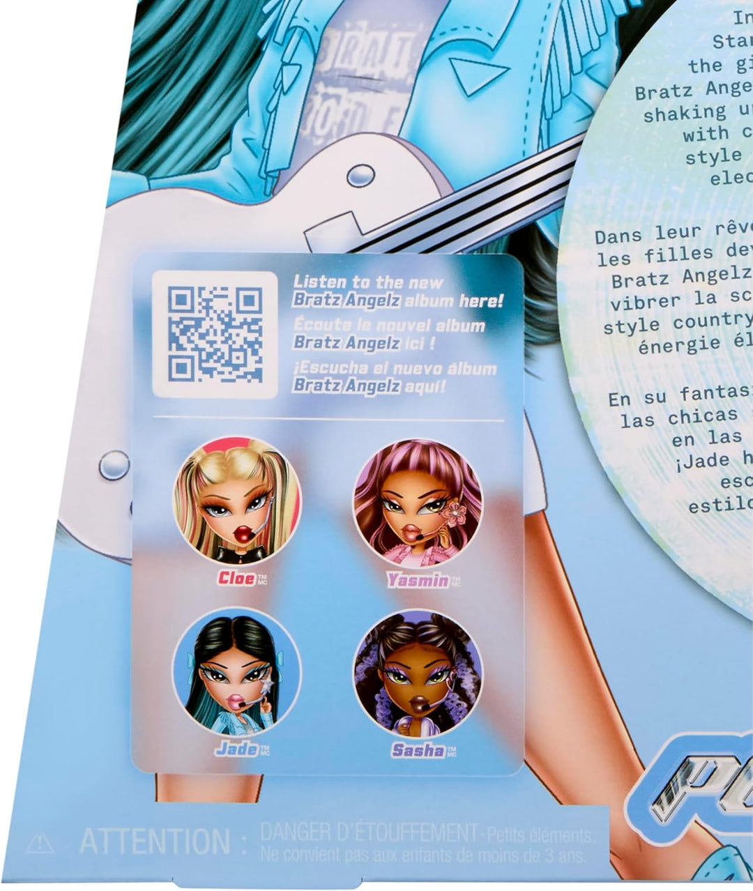 Bratz Pop Starz Jade Fashion Doll con accesorios y encanto