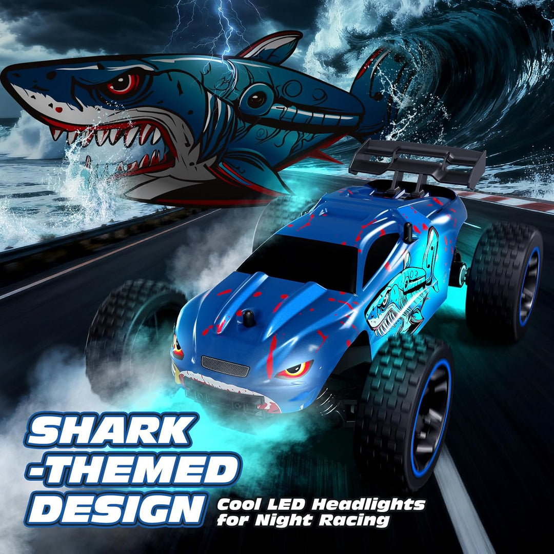 Tecnock Coches RC para Niños, Coche RC 2WD a Escala 1:18 con Carga...