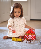 MAGNA-TILES Farm Animals - Juego de construcción magnética de 25 piezas, la marca original de construcción magnética
