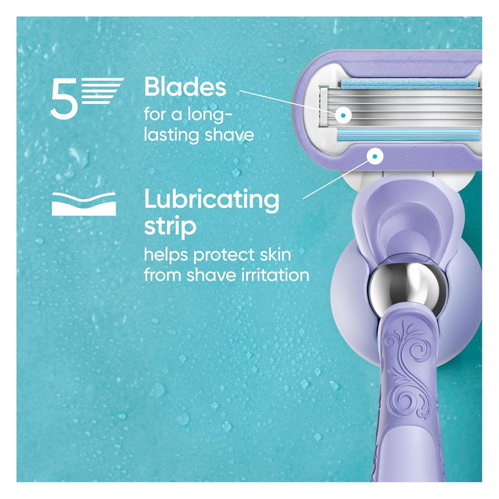 Gillette Venus Extra Smooth Swirl - Repuestos para cuchilla de afei...