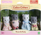 Calico Critters - Persian Cat Family - Juguetes coleccionables en miniatura