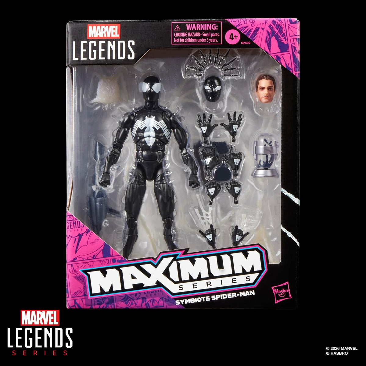 Marvel Legends Maximum Series Simbionte Spider-Man