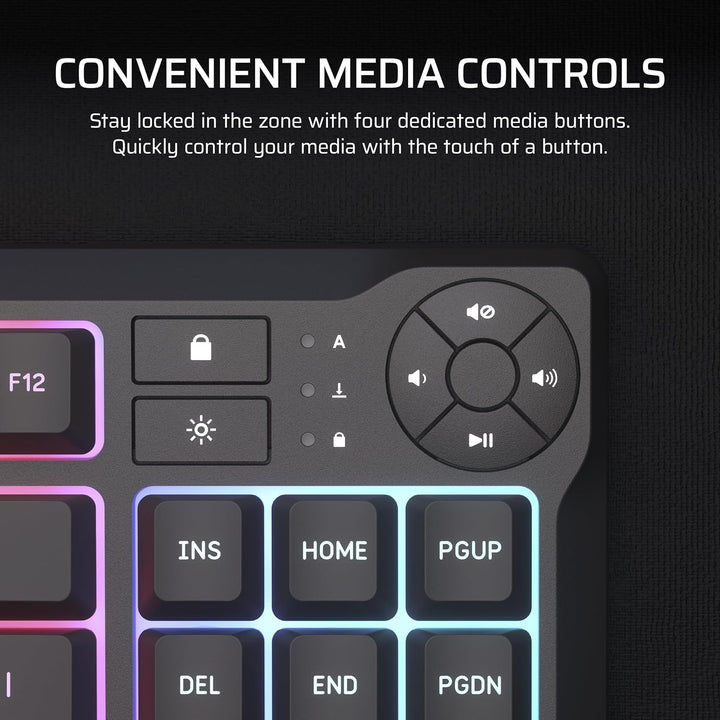 Corsair K55 CORE TKL Teclado RGB para videojuegos \u2013 Tenkeyless...