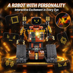 Gohero Kit de construcción de robot, juguetes STEM 5 en 1 para niños de 8 a 10 años con control remoto y aplicación
