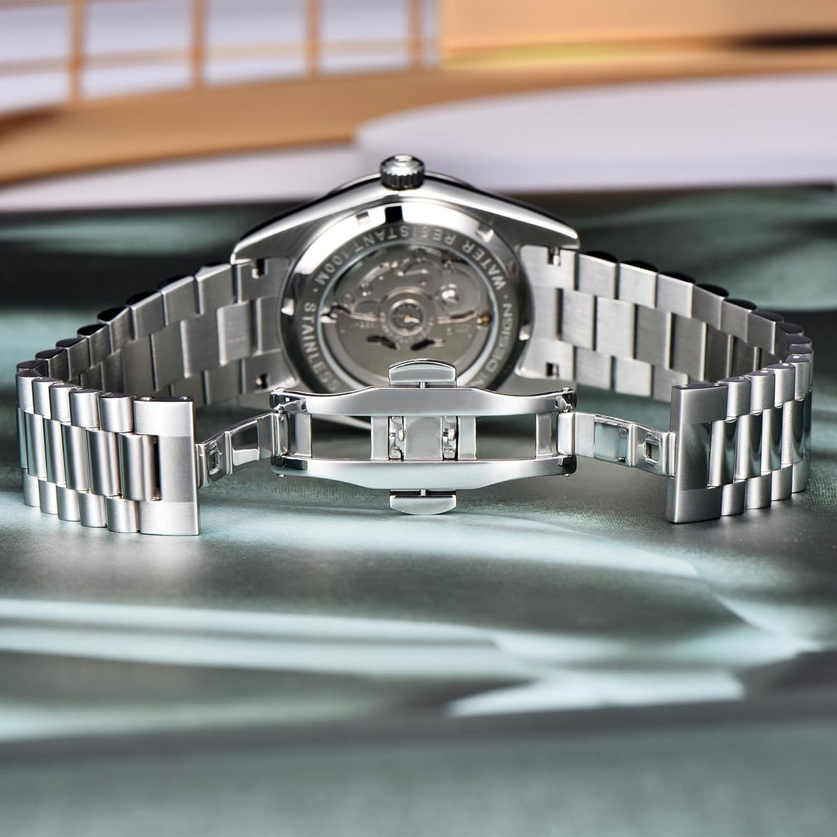 RollsTimi Pagani Design DD40 PD1783 - Reloj para hombre, NH36A, movimiento automático japonés, calendario día/fecha, pulsera de acero inoxidable, cristal de zafiro, reloj automático de lujo para