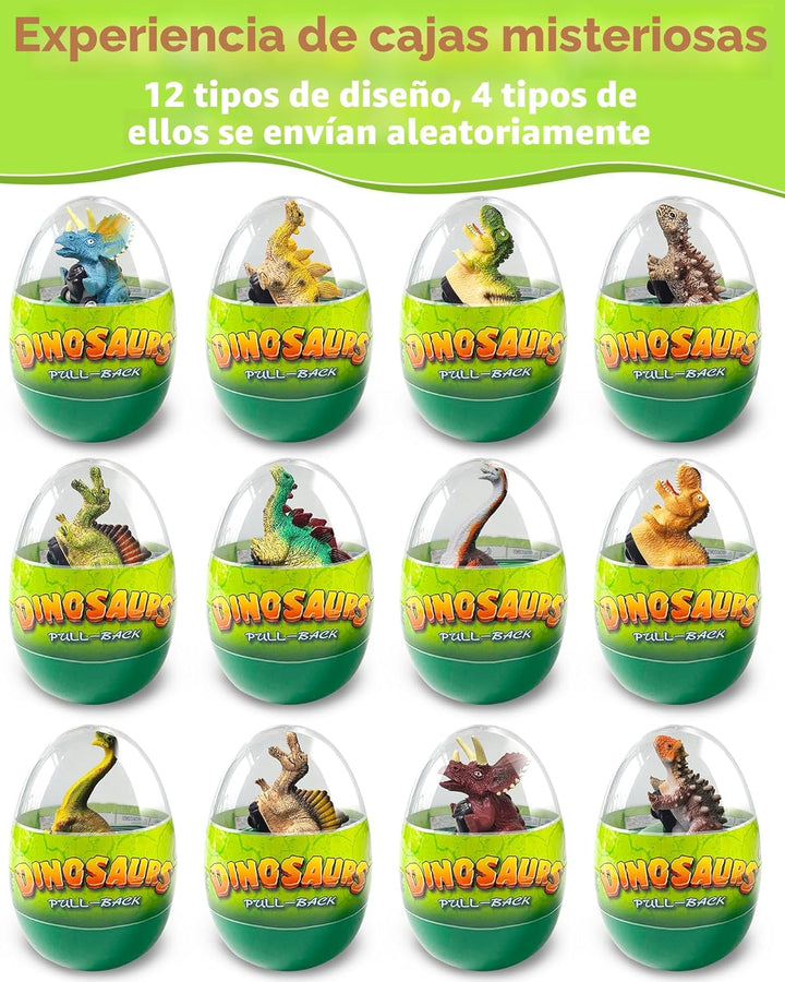 Greingways Paquete de 4 huevos de Pascua de plástico rellenos de di...