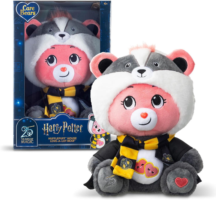 Harry Potter x Care Bears - Hufflepuff House Love-a-Lot Bear - Pelu...