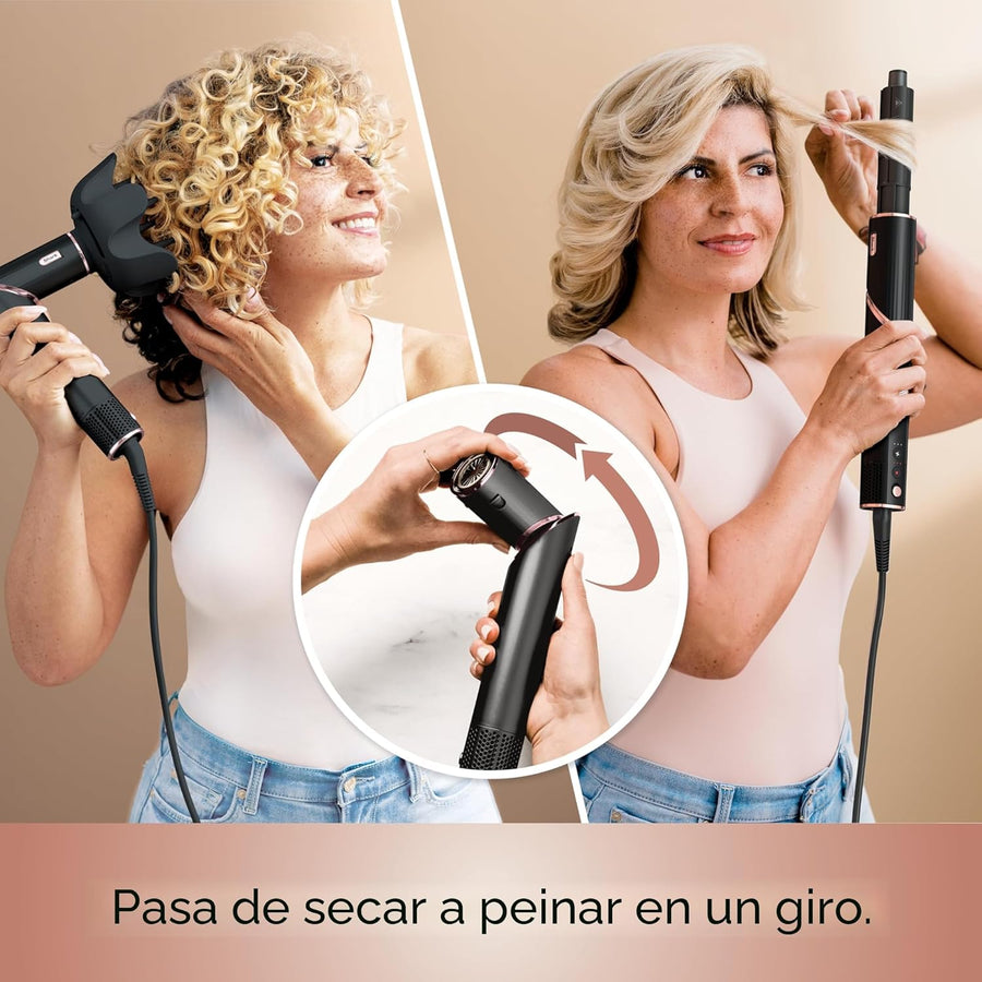 Secador de Pelo Shark | Sistema de Estilo FlexStyle | Cepillo Secad...