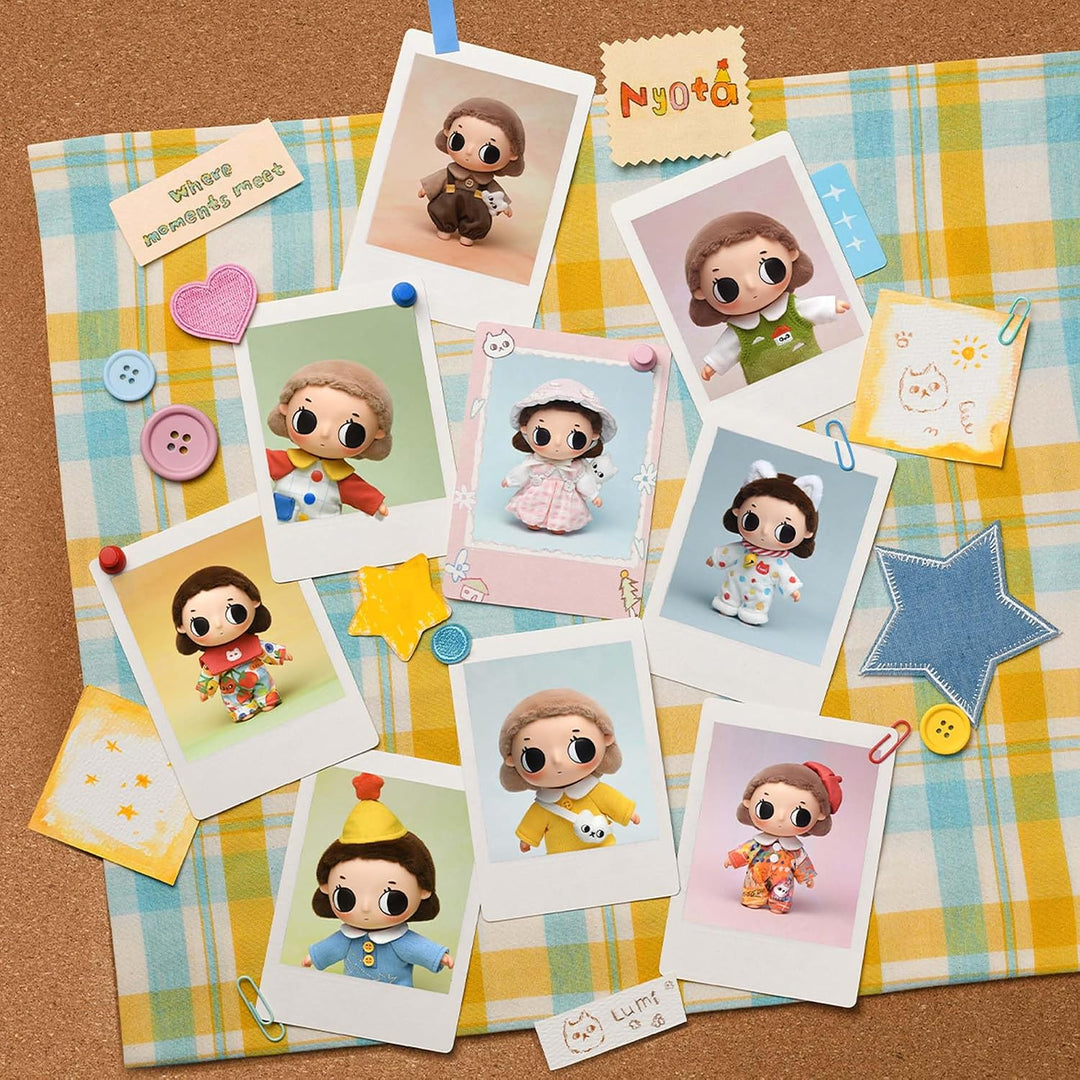 POP MART Nyota Where Moments Meet Series - Muñeco de peluche, caja...