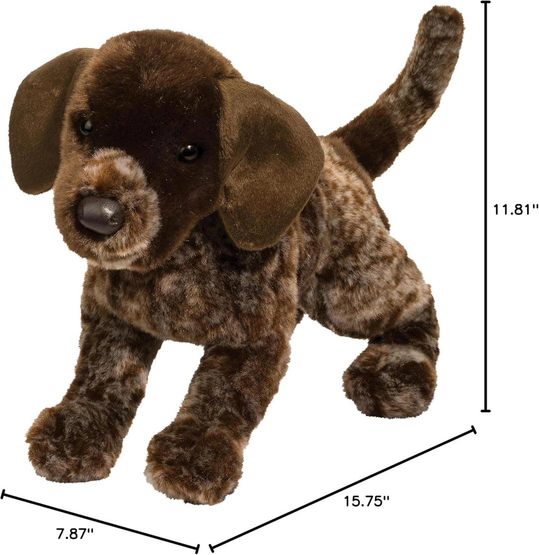 Douglas Wolfgang - Peluche de perro puntero alemán