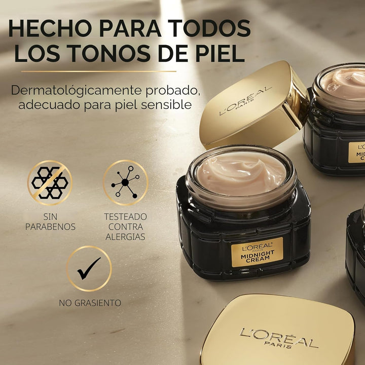 L'Oreal Paris Age Perfect Crema Nocturna Antienvejecimiento, Hi...