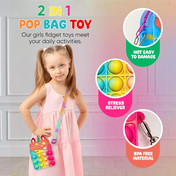 Paquete de 120 juguetes fidget set de regalos sensoriales