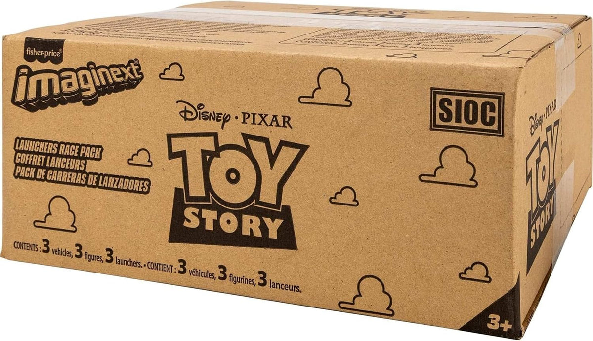 Fisher-Price Imaginext - Juego de lanzamiento de Toy Story de Disney y