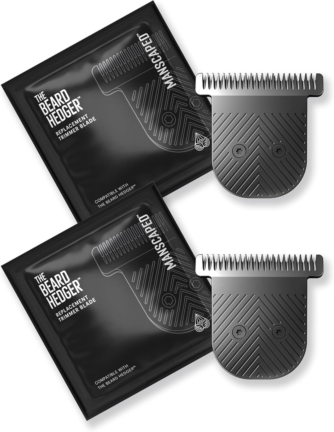 MANSCAPED The Beard Hedger - Cuchilla de repuesto SkinSafe, hoja en...