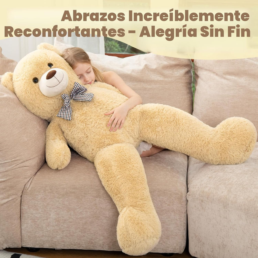 MorisMos Giant Teddy Bear 4 Feet, Big Teddy Bear Stuffed Animal