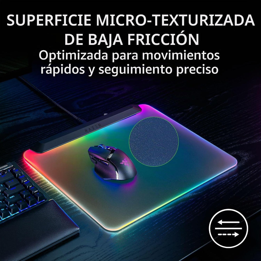 Razer Firefly V2 Pro - Alfombrilla para mouse RGB totalmente iluminada