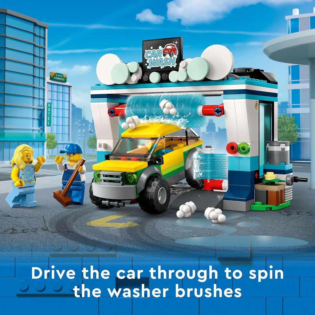 LEGO City Car Wash 60362 Juego de Juguetes de Construcción, Diverti...
