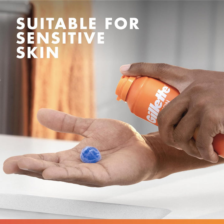 Gillette Fusion Gel para afeitar, gel de hidra puro y delicado, 7 oz