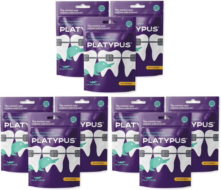 Platypus hilo dental ortodóntico para aparatos ortopédicos, 40 unid...