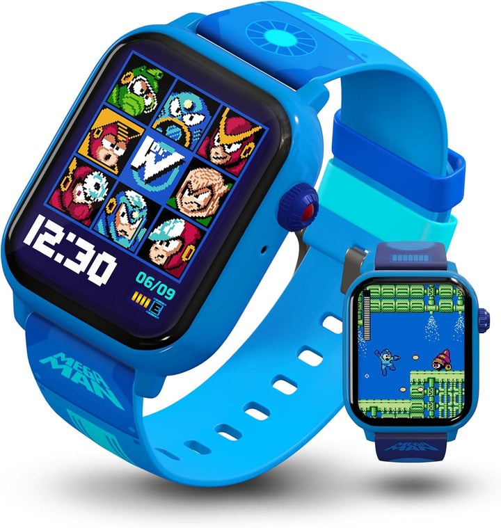 My Play Watch Reloj digital para juegos Mega Man: construido a part...