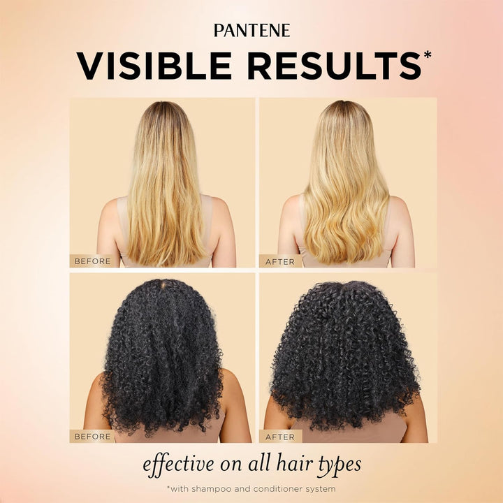 Pantene Abundant &amp; Strong Régimen de 3 piezas con complejo B5 +...