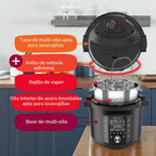 Instant Pot Pro olla eléctrica a presión 10 en 1, olla de cocción lenta, para cocinar arroz y cereales, para saltear alimentos, vaporera, cocción al vacío, esterilizador, máquina para hacer yogur y