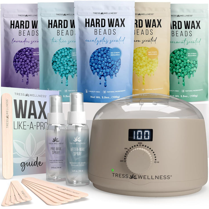 Kit de depilación Tress Wellness para piel sensible \u2013 Seguro p...