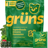 Gruns - Gomitas multivitamínicas Super Greens para adultos, superal...
