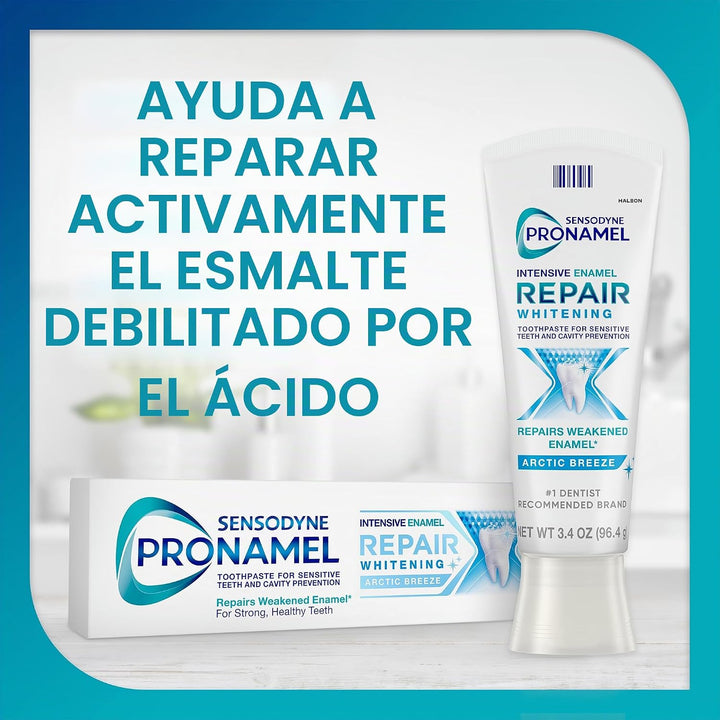 Sensodyne Pronamel - Pasta dental para reparación intensiva del esm...