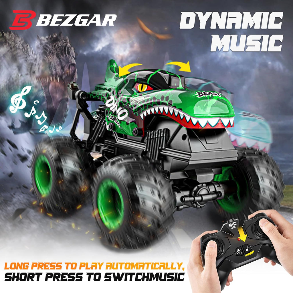 BEZGAR Juguetes Monster Truck 1:16 y 1:64