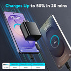 45W Super Fast USB C Android Tipo C Cargador de teléfono Cable de carga