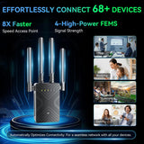 2026 WiFi Extender Signal Booster for Home, 8X Faster Long Range In...