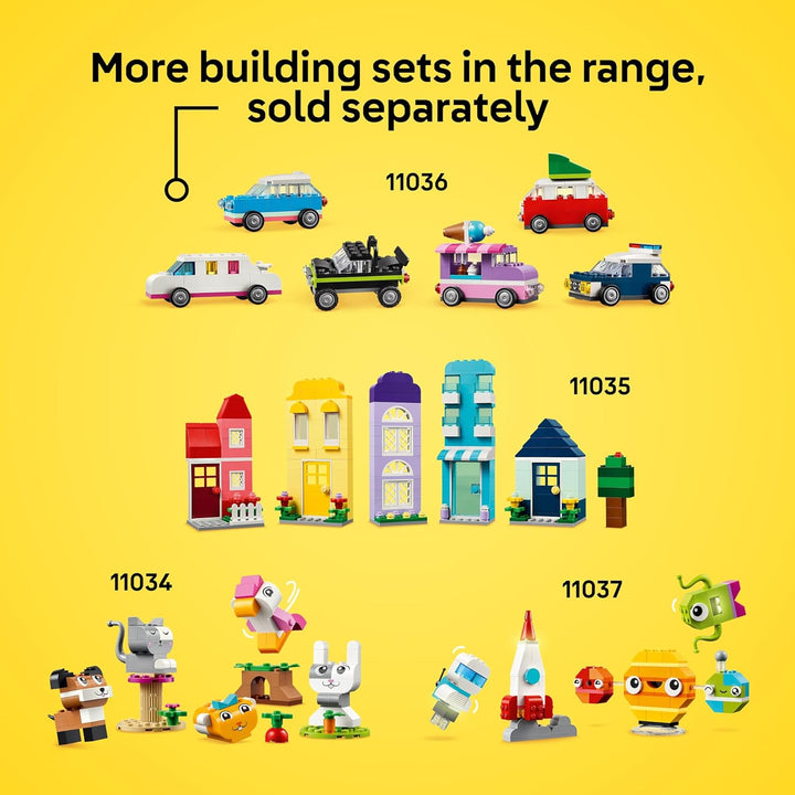 LEGO Bloques de construcción clásicos y vibrantes de caja