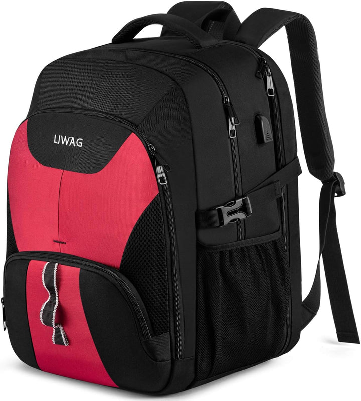 LIWAG Mochila extra grande para laptop, para mujer, mochila de viaj...