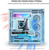 Lian Li O11Vision - Carcasa de computadora de torre media ATX de vi...