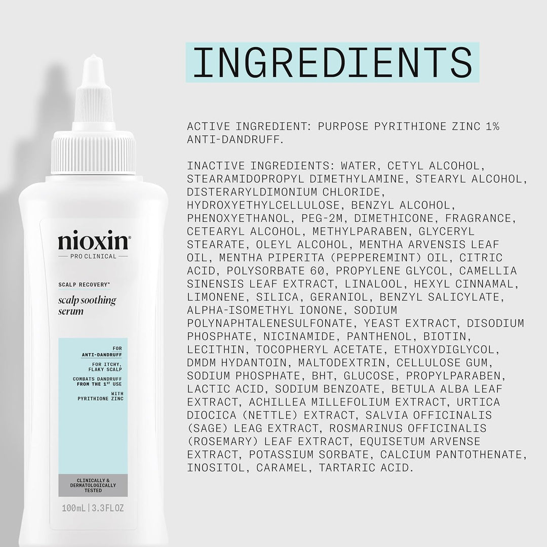 Nioxin Scalp Recovery Step 3 Suero calmante para picazón y escamas,...
