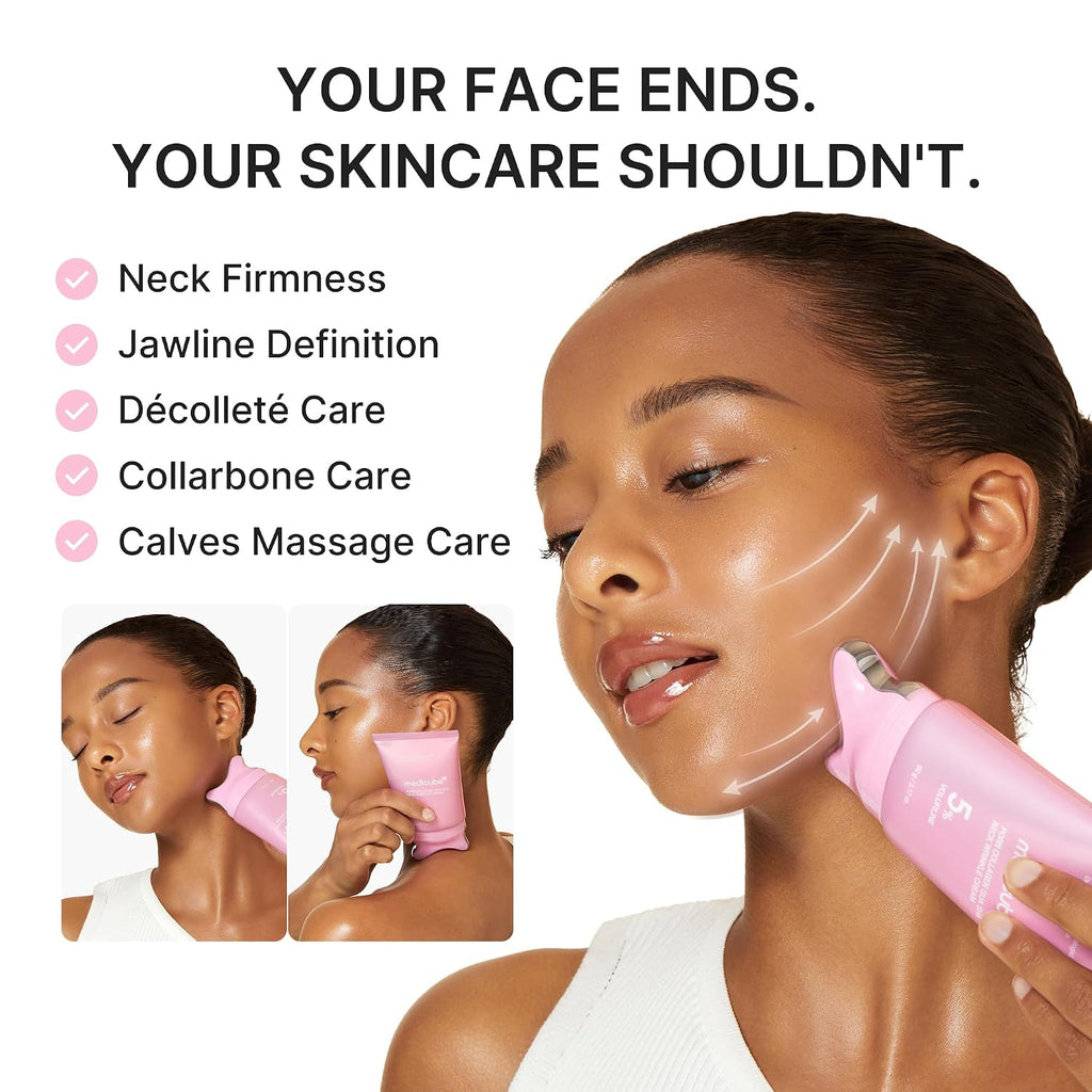 medicube PDRN Colágeno Gua Sha Crema para las arrugas del cuello