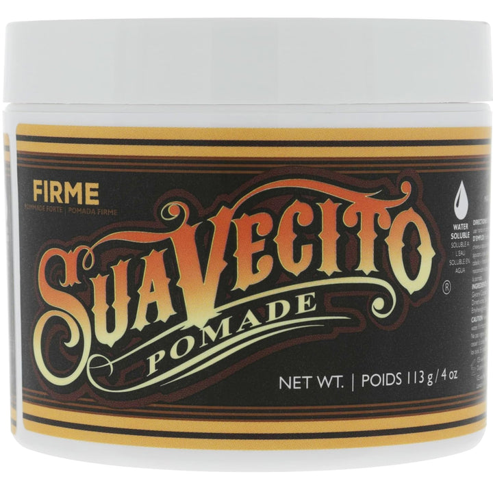 Suavecito Pomade Firme (Fuerte) Fijación 4 oz, 1 Paquete - Pomada P...