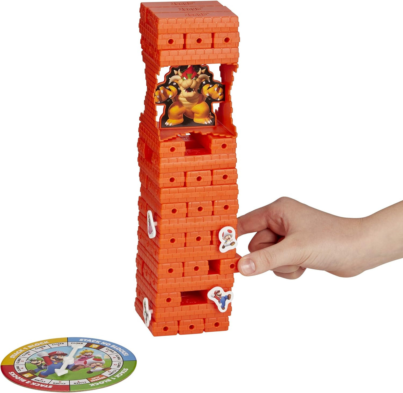 Hasbro Jenga Super Mario Game Juego de torre de
