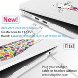 Mektron Funda para MacBook Air 2025 M4 de 13.6 pulgadas A3240 compa...