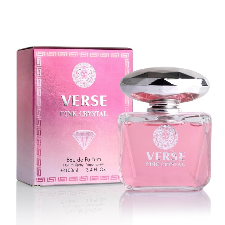 Verse Pink Crystal Eau De Parfum para Mujer - Notas Superiores de G...