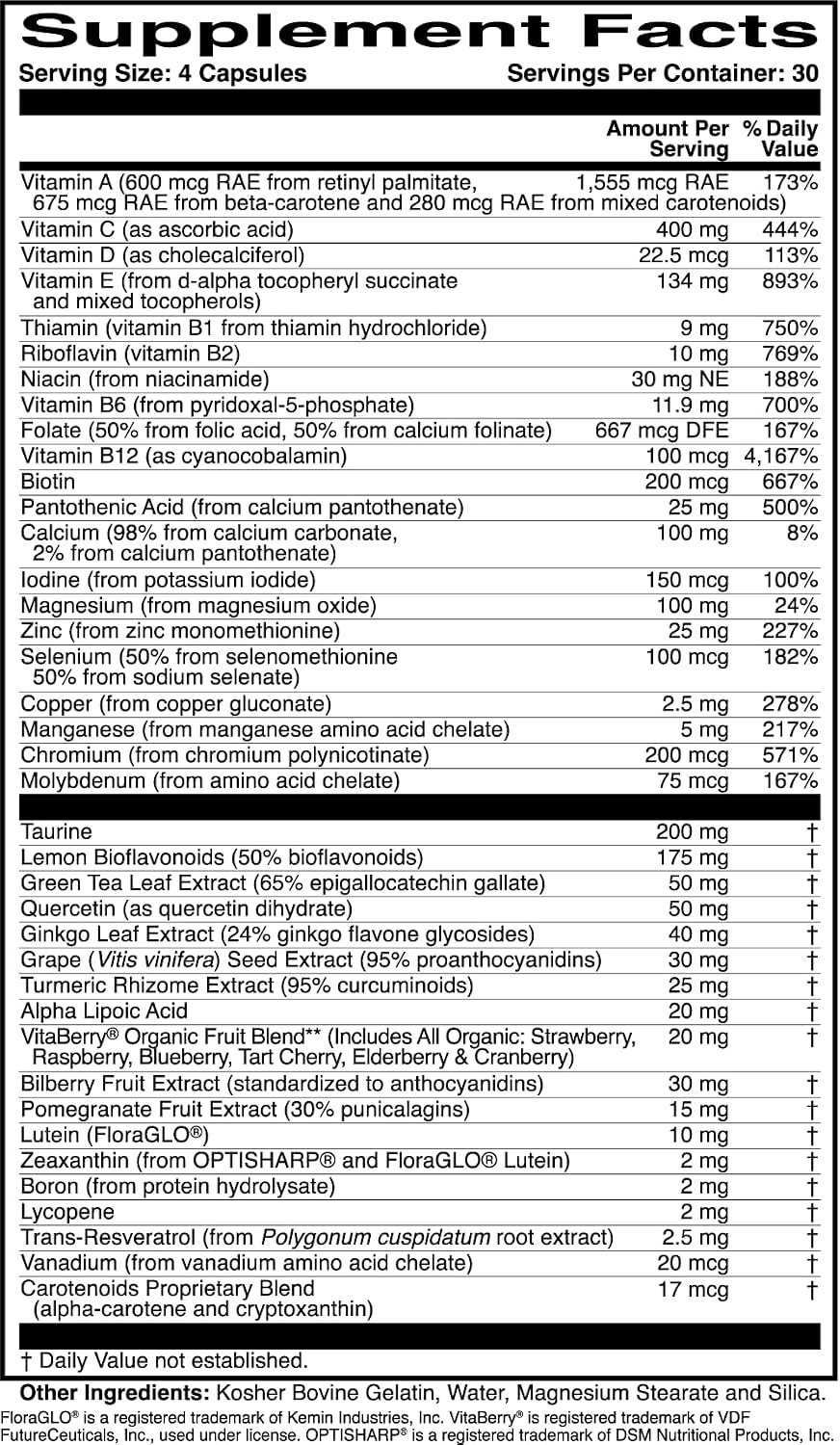ScienceBased Health OcularProtect - Multivitamínico diario con apoy...