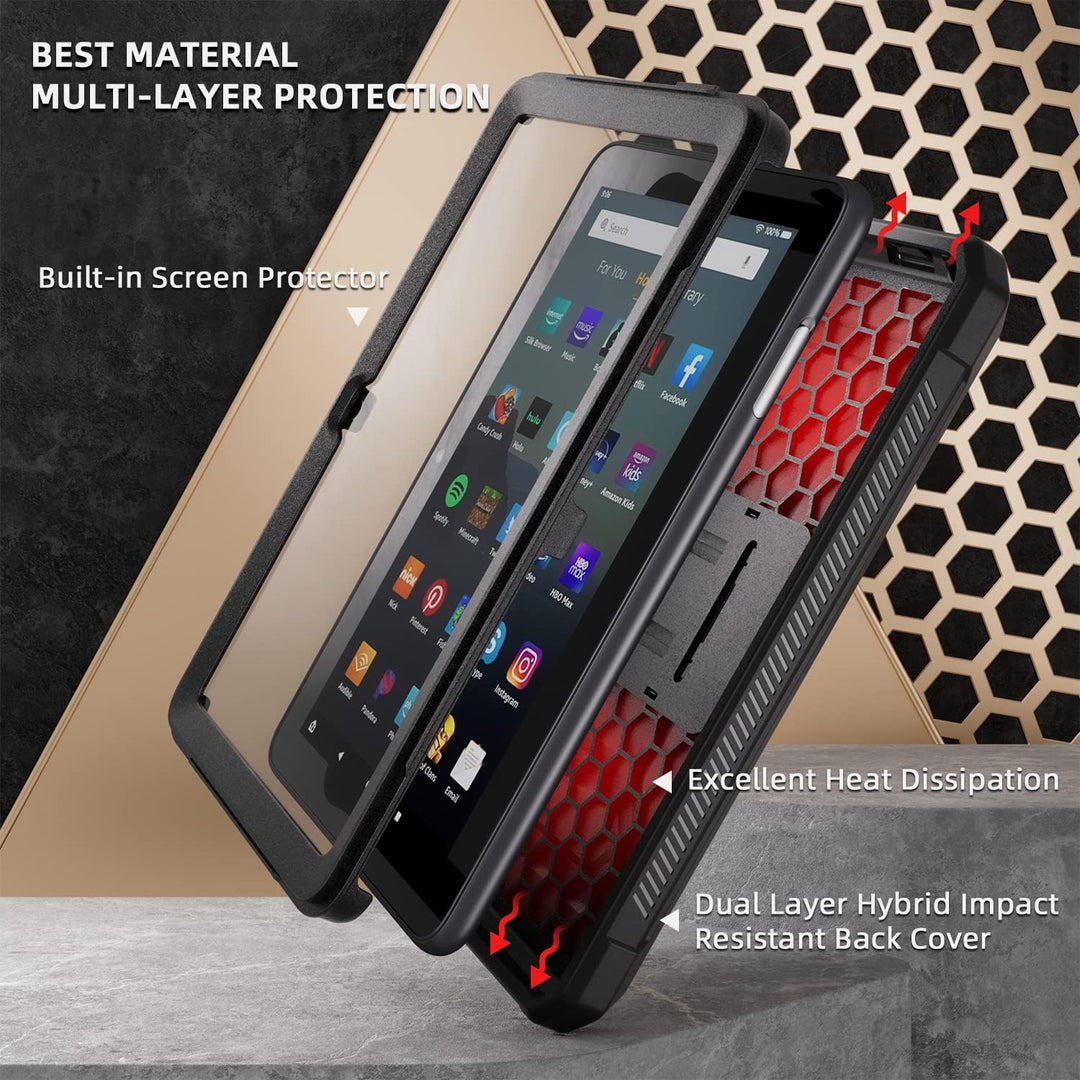 Funda para tablet Fire HD 8 y HD 8 Plus (solo 12ª generación, 2024\...