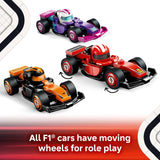 LEGO Coches de carreras coleccionables F1 paquete de 6