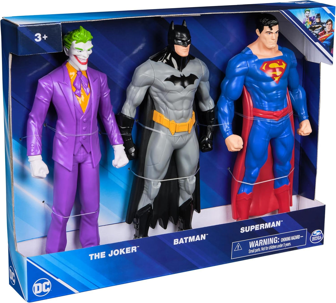 DC Comics Figura de acción de superhéroe: Batman, Superman y el Jok...